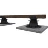 DV005-anwb_Karle_Terrassenlager_Standard_mit_Holz-Unterkonstruktion_2_0 K&R terasová noha Standard s naklápěcí hlavicí, výškové nastavení 25-40mm
